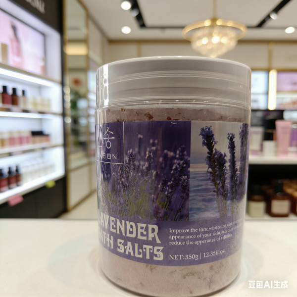 Sales de Baño de Lavanda