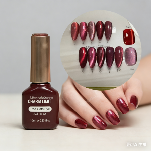 charm limit flame red ojo de gato