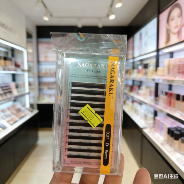 Pestaña YY lashes 0.07D 9mm