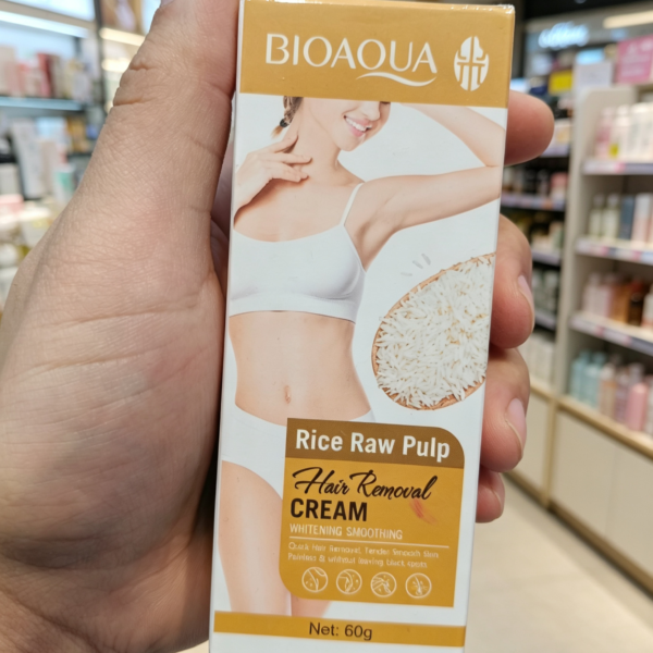 Crema Depilatoria de Pulpa de Arroz